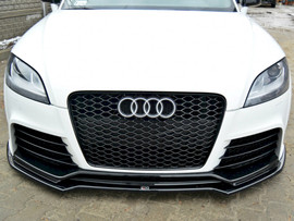 Maxton Design Gloss Black Front Splitter V.2 Audi TT Mk2 Rs (2009-2014)