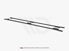 Maxton Design Black Street Pro Side Skirts Diffusers Cupra Leon (2020-)