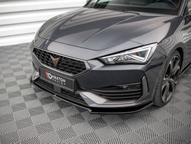 Maxton Design Gloss Black Front Splitter V.2 Cupra Leon (2020-)