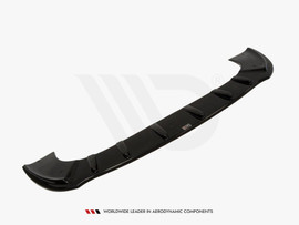 Maxton Design Gloss Black Front Splitter Seat Leon Mk1 (For Seat Sport Bumper)