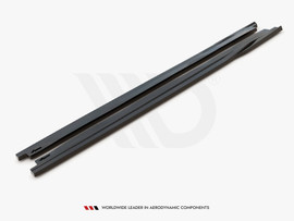 Maxton Design Gloss Black Side Skirts Diffusers Skoda Enyaq 4 (2020-)