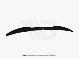 Maxton Design Gloss Black Spoiler Cap Skoda Octavia Mk2 VRS Estate Facelift (2008-2013)