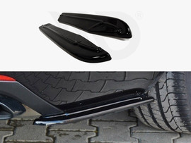 Maxton Design Gloss Black Rear Side Splitters Skoda Octavia Mk3 VRS/ Mk3.5 VRS Hatchback/Estate (2013-2019)