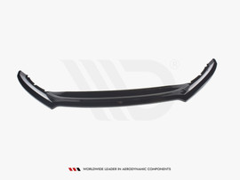 Maxton Design Gloss Black Front Splitter V.1 Skoda Superb Mk3 Fl (2019-)