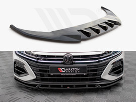 Maxton Design Gloss Black Front Splitter V.2 VW Arteon R (2020-)