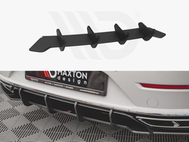 Maxton Design Black Street Pro Rear Diffuser VW Arteon R-Line Facelift (2020-)