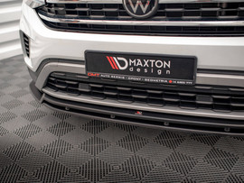 Maxton Design Gloss Black Front Splitter V.2 VW Atlas Cross Sport (2020-)