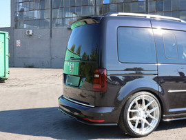 Maxton Design Gloss Black Spoiler Cap Volkswagen Caddy Mk4 (2015-2020)