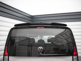 Maxton Design Gloss Black Spoiler Cap VW Caddy Mk5 (2020-)