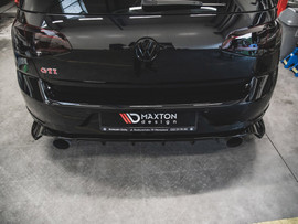 Maxton Design Gloss Black Rear Side Splitters VW Golf Mk7.5 GTI Tcr (2019)