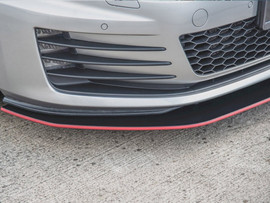 Maxton Design Black Maxton Racing Front Splitter VW Golf Mk 7 GTI 2013-2016