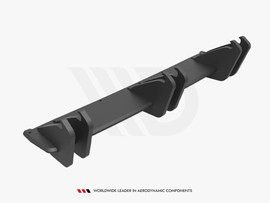 Maxton Design Black Street Pro Rear Diffuser VW Golf R Mk7 (2013-2016)