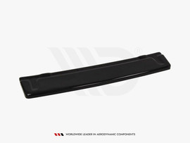 Maxton Design Gloss Black Central Rear Splitter VW Golf Mk7 R (Without Vertical Bars) (2013-2016)