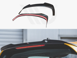 Maxton Design Gloss Black Spoiler Cap V2 VW Golf Mk8 (2020-)