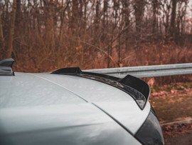 Maxton Design Gloss Black Spoiler Cap V.2 VW Golf 8 GTI / R (2020-)