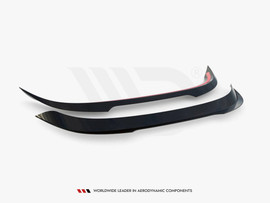 Maxton Design Gloss Black Spoiler Cap V.1 VW Golf 8 R-Performance / GTI Clubsport (2020-)