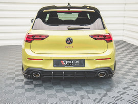 Maxton Design Black Racing Durability Rear Side Splitters VW Golf 8 GTI Clubsport (2020-)
