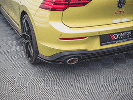 Maxton Design Gloss Black Rear Side Splitters V2 VW Golf 8 GTI Clubsport (2020-)