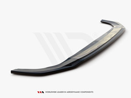 Maxton Design Gloss Black Front Splitter V4 VW Golf 8 GTI / R-Line (2020-)