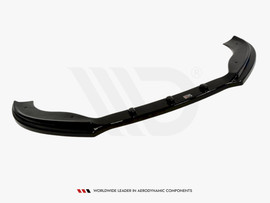 Maxton Design Gloss Black Front Splitter VW Passat Cc Preface Model, Standard Bumper