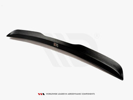 Maxton Design Gloss Black Spoiler Extension VW Polo Mk5 GTI / R-Line