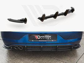 Maxton Design Black Maxton Racing Rear Valance VW Polo GTI Mk6 (2017-2021)