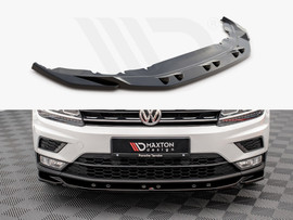 Maxton Design Gloss Black Front Splitter VW Tiguan Mk2 (2015-2020)