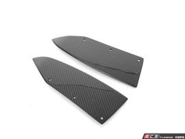 ECS Carbon Fibre Rear Bumper Side Splitters - B8.5 S4 / A4 S-Line Facelift