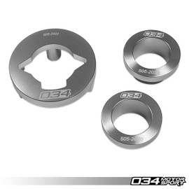 034Motorsport Billet Aluminum Rear Differential Mount Insert Kit, B9/B9.5 Q5/SQ5