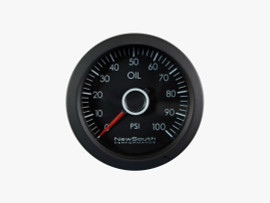 Newsouth Indigo 100 PSI Oil Pressure Gauge (GAU020)