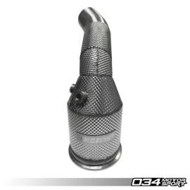 034Motorsport Stainless Steel Racing Catalyst Set - C8 RS6/RS7