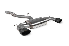 Scorpion Cat Back Exhaust System CF Trims - RS3 8V Pre-Facelift