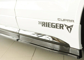 Rieger Side Skirts Gloss Black - Ateca Cupra (Pre Facelift)