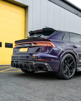 AP Design Carbon Fibre Rear Diffuser Gloss Twill Carbon - RSQ8