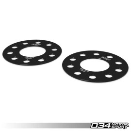 034 Motorsport Wheel Spacer Pair, 2.5mm - Audi  5x112 with 66.6mm Center Bore