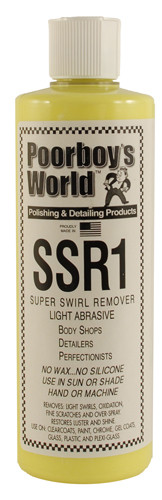 Poorboy's Super Swirl Remover SSR1 (Light Abrasive) (473ml)