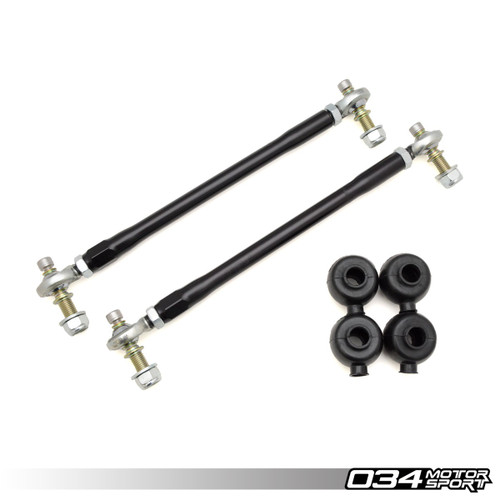 034Motorsport Adjustable Front Anti Roll Bar Drop Links (PQ35) 034Motorsport Adjustable Front Anti Roll Bar Drop Links (PQ35)