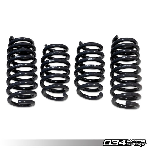 034Motorsport Dynamic+ Lowering Springs For Gen 1 & 1.5 Audi R8 4.2 Fsi And 5.2 Fsi 034Motorsport Dynamic+ Lowering Springs For Gen 1 & 1.5 Audi R8 4.2 Fsi And 5.2 Fsi