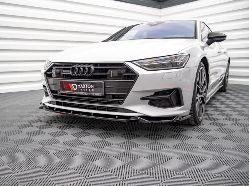 Maxton Design Gloss Black Front Splitter V2 Audi A7 C8 (2018-) - Awesome  GTI - Volkswagen Audi Group Specialists
