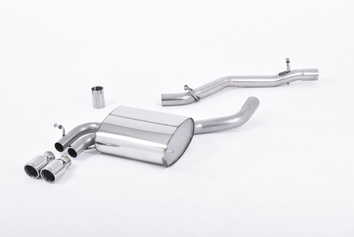 Milltek Cat-Back Exhaust for Audi A3 3.2 V6 quattro 3 door ...