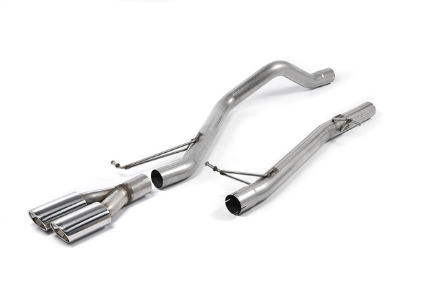 Milltek Cat Back Exhaust System - Transporter T5 and T6 TDI (SWB)