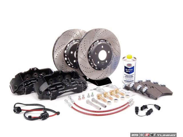 ECS Stage 4 Big Brake Kit - Drilled & Grooved - 352x32mm