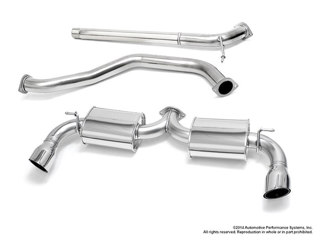 Neuspeed 70mm Stainless Steel Cat-Back Exhaust - Mk7 Golf GTI