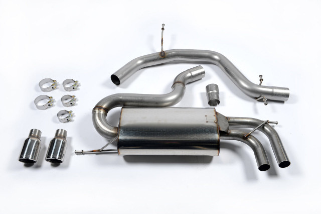 Milltek Cat-Back Exhaust System - Leon (Mk2) FR 2.0TDI '170PD DPF'