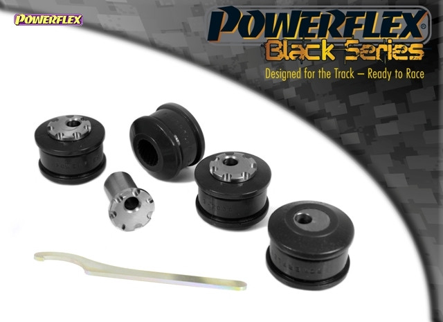 Powerflex Black Front Upper Arm To Chassis Bush Camber Adjustable - A4 inc. Avant (2WD) - PFF3-203GBLK