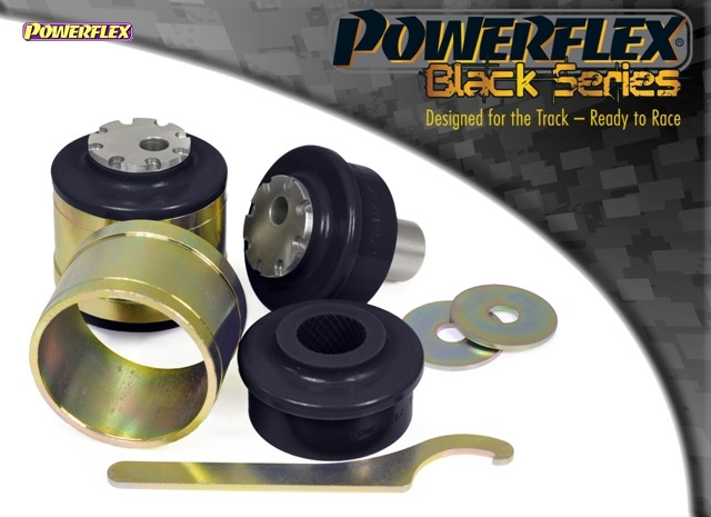 Powerflex Black Front Lower Radius Arm to Chassis Bush Caster Adjustable - A5 (2007-2016) - PFF3-702GBLK