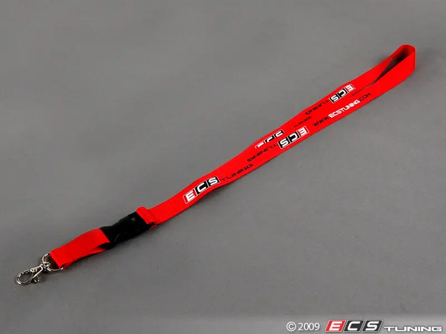 ECS Tuning Lanyard Red