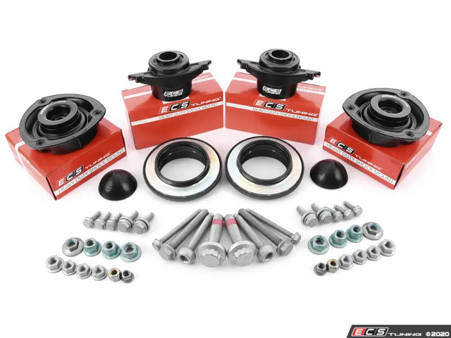 ECS Tuning Heavy Duty Cup Kit/Coilover Installation Kit - MQB