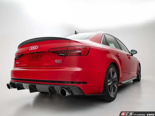 ECS Tuning Gloss Black Rear Spoiler - A4/S4 B9