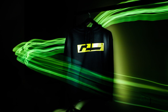 RacingLine Black/Yellow Hoodie